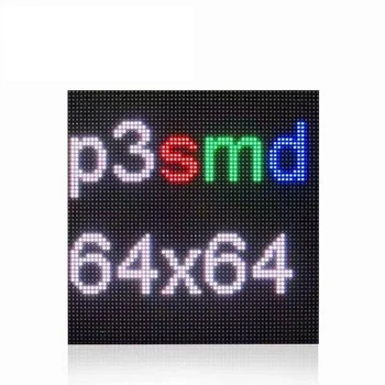 SMD Led-uri de Interior P3 RGB LED-uri de Matrice Ecran cu Led-uri Modulul de Bord 64x64 Pixeli de Înaltă Rezoluție 1/32 Scanare cu Led-uri Semn Led-uri de Afișare 17