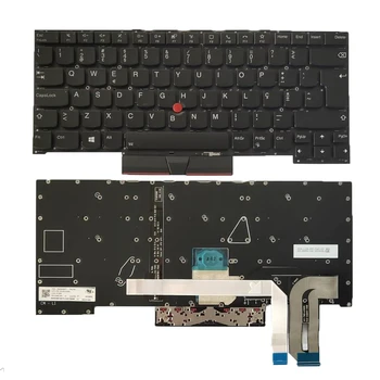 SN20W19590 PENTRU Lenovo Thinkpad T14S Negru PO cu lumina de Fundal Tastatură 19