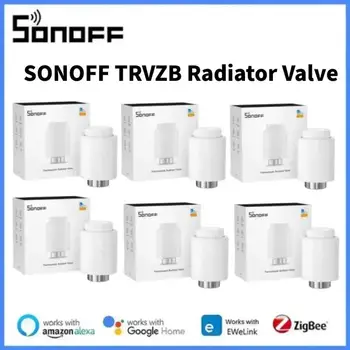 SONOFF Zigbee robinet Termostatic pentru Radiator TRV-ZB Acasă de Temperatură Inteligent de Control de la Distanță de Lucru Cu Alexa Google ZHA MQTT Ewelink 13