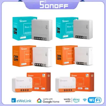 SONOFF Zigbee / WiFi Smart Switch MINI R2 / ZBMINI / ZBMINI-L2 MINI Comutator de Voce/Control de la Distanță Prin intermediul Alexa Google Acasa eWelink 5