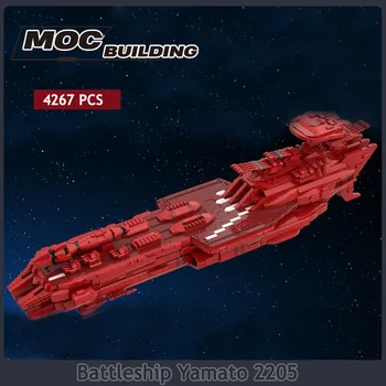 Space Battleship Yamato 2205 MOC Blocuri Imperial Tehnologia Spațială Cărămizi Știință Colecție de Jucării de Crăciun Cadouri 21