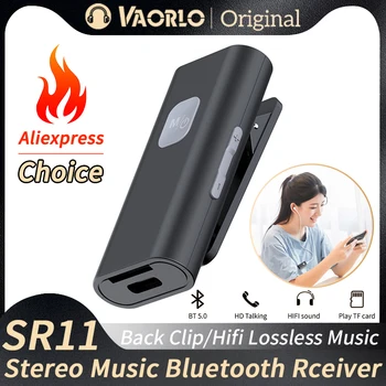 SR11 Bluetooth 5.0 Receptor Audio de 3,5 MM AUX Suport TF Card Juca Stereo Hifi Muzică Wireless Adaptor Pentru Masina Căști 15