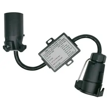 Statele UNITE ale americii UE Trailer Lumina Converter NE-a 7-Mod de Lama Socket a UE 7-Pin Plug Rotund 10