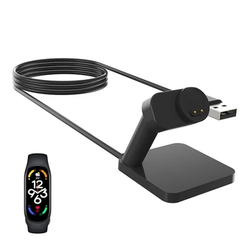 Suport de birou Incarcator Cablu de Încărcare USB Dock Station Suport pentru Xiaomi Mi Band 5/6/7 NFC Miband Brățării Inteligente de Încărcare Adaptor 12