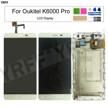 Telefon Ecran LCD de Înlocuire pentru Oukitel K6000 Pro,Display LCD Touch Screen Digitizer Asamblare