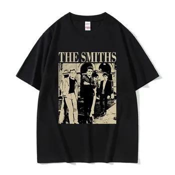 Trupa Rock The Smiths Morrissey Carne Este Crimă Graphic Tee Cămașă Bărbați Hip Hop Stil Vintage Tricouri Supradimensionate Gotic Streetwear