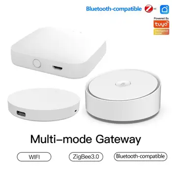 Tuya Inteligent Multi-mode Gateway Hub Wireless ZigBee 3.0 Pod Bluetooth Controler de la Distanță Plasă De Viață Inteligentă Alexa de Start Google 14