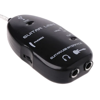 USB cablu de chitara înregistrare adaptor