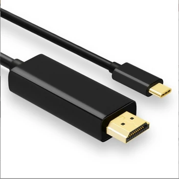 USB Type-C Pentru a -Compatibil Cablu de Conversie de Tip C Să -Compatibil Cablu de Conversie 1080P, 4K 1.8 M 19