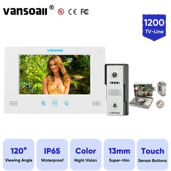 VANSOALL Video Interfon cu 7
