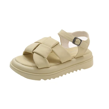 Vara Roma Sandale Flats Platforma Pantofi Femei 2023 Nouă Tendință Casual Gros Confortabil De Mers Pe Jos Doamnelor Pantofi De Moda Zapatos De Mujer 12