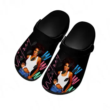 Whitney Houston Cantareata Pop De Origine Saboți De Apă Personalizat Pantofi Barbati Femei Adolescent De Pantofi Grădină Bloca Respirabil Plaja Gaura Papuci