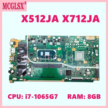 X512JA i7-10 CPU 8GB Placa de baza X512JA X712JA X512JP X512JF S512J A512J K512J F512J A712J F712J V712J V5000J Laptop Placa de baza 17
