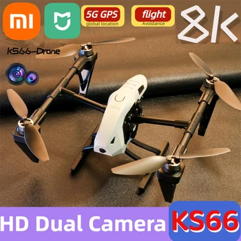 Xiaomi Mijia KS66 Drone Profesionale 8K HD Camera Dublă fără Perii de Evitare a obstacolelor Fluxului Optic de Poziție Fotografie Aeriană Jucărie