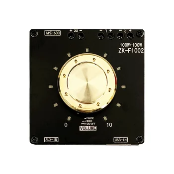 ZK-F1002 5.1 Putere Bluetooth Bord Amplificator 100W 2.0 Canal Amplificator de Bord cu Protecție la Scurt-Circuit pentru Caseta de Sunet