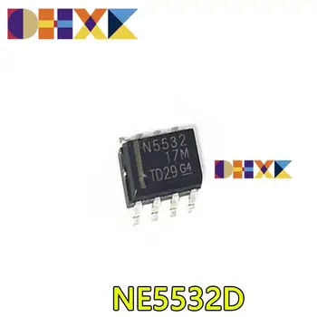 【100-20BUC】Noi originale NE5532DR NE5532D NE5532 N5532 POS-8 zgomot redus dual amplificator operațional 7